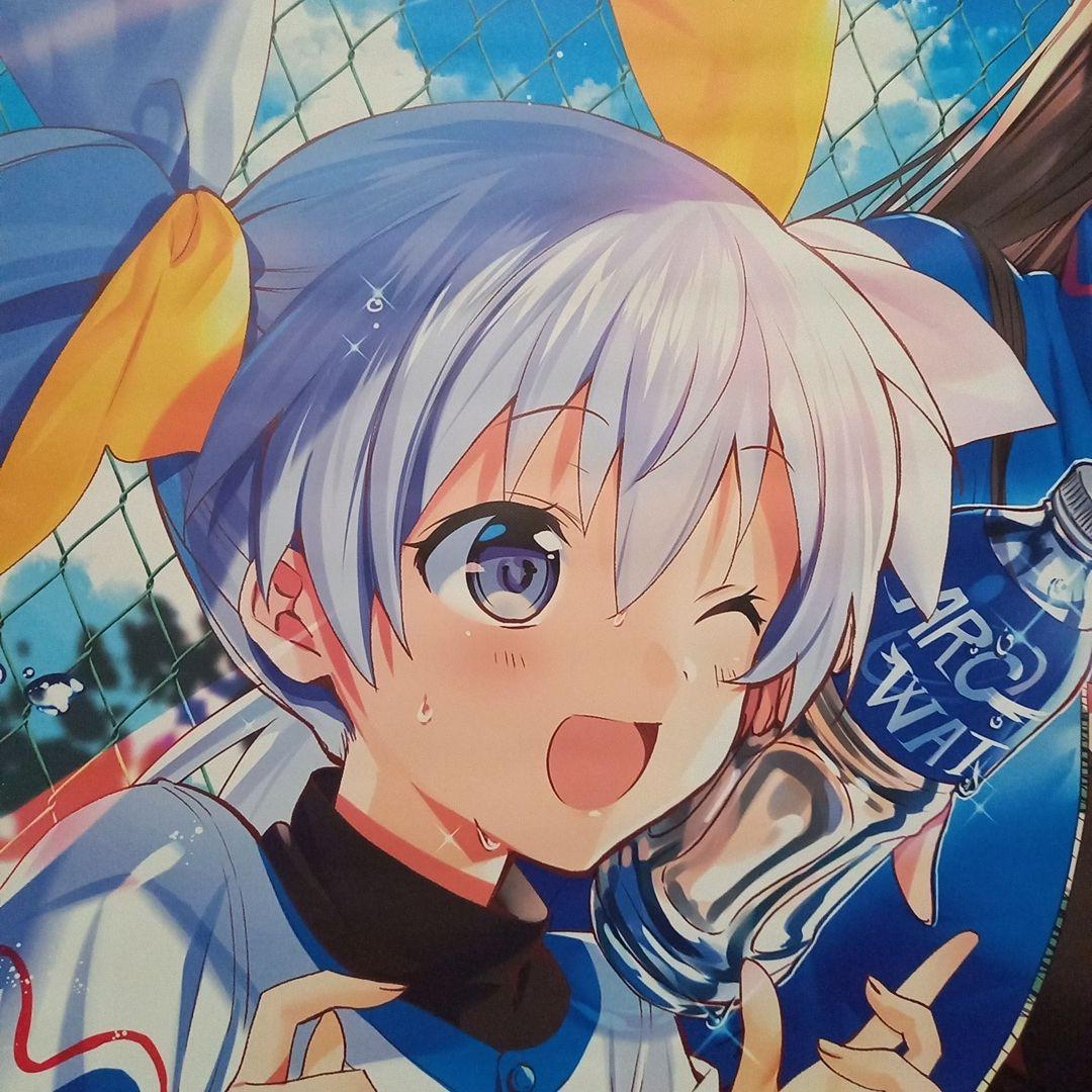 [非売品]ウィクロス 特大タペストリー「タマ＆アークゲイン」