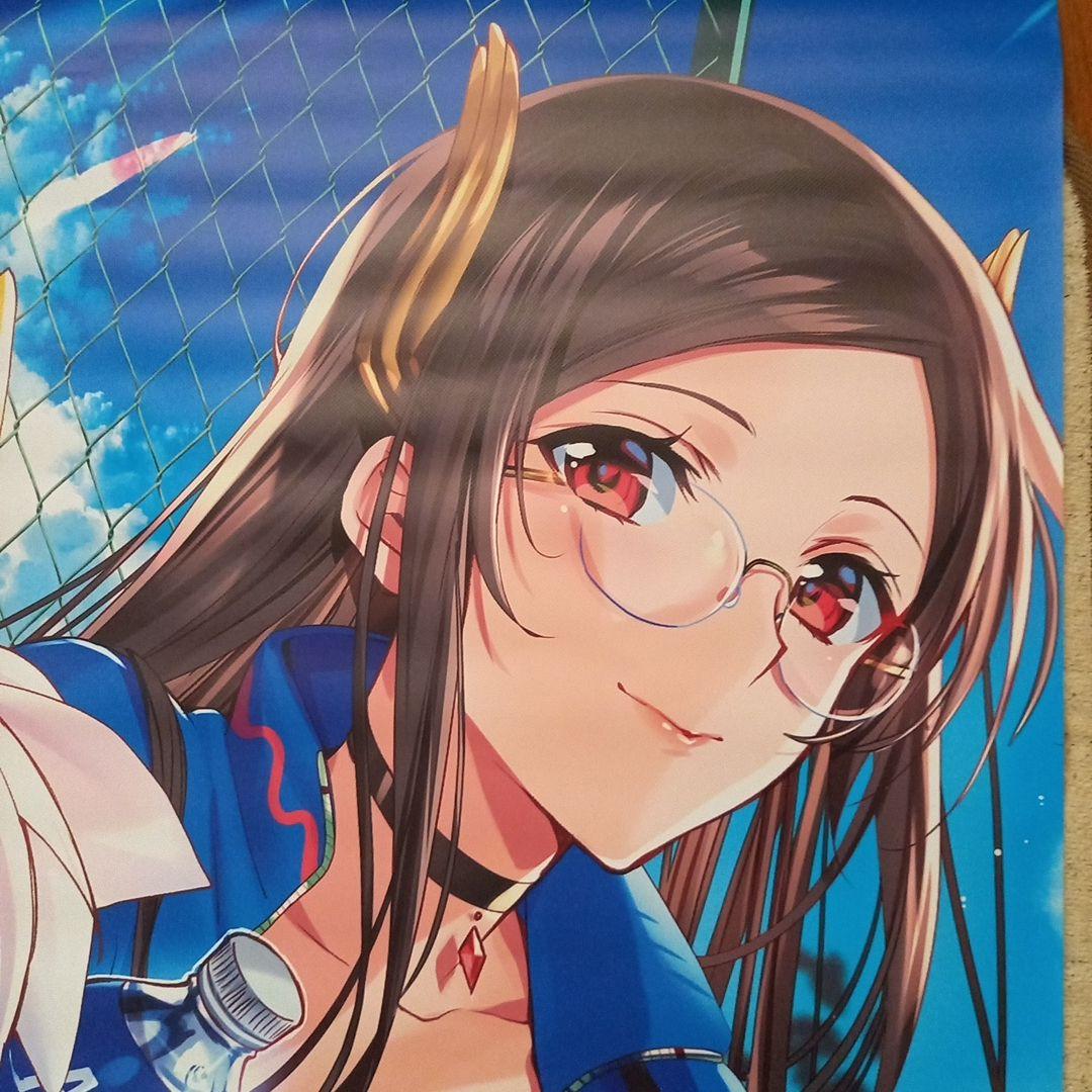 [非売品]ウィクロス 特大タペストリー「タマ＆アークゲイン」