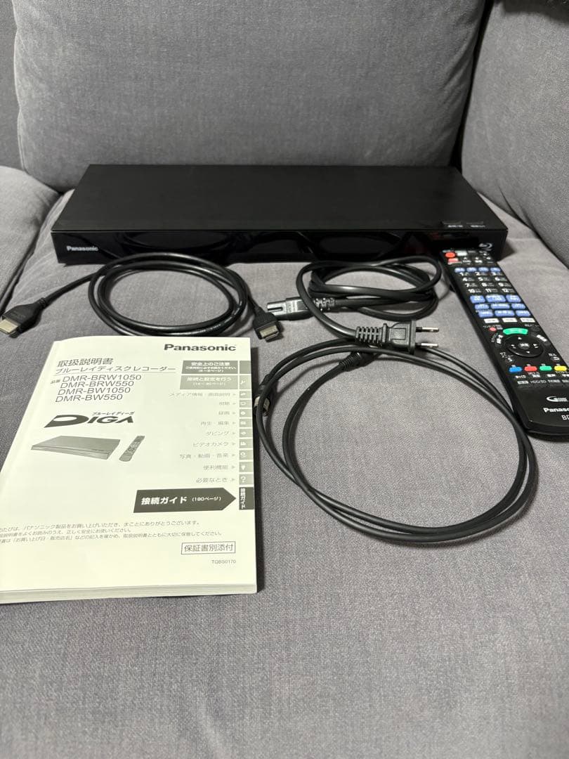 Panasonic ブルーレイディスクレコーダー DIGA DMR-BRW550