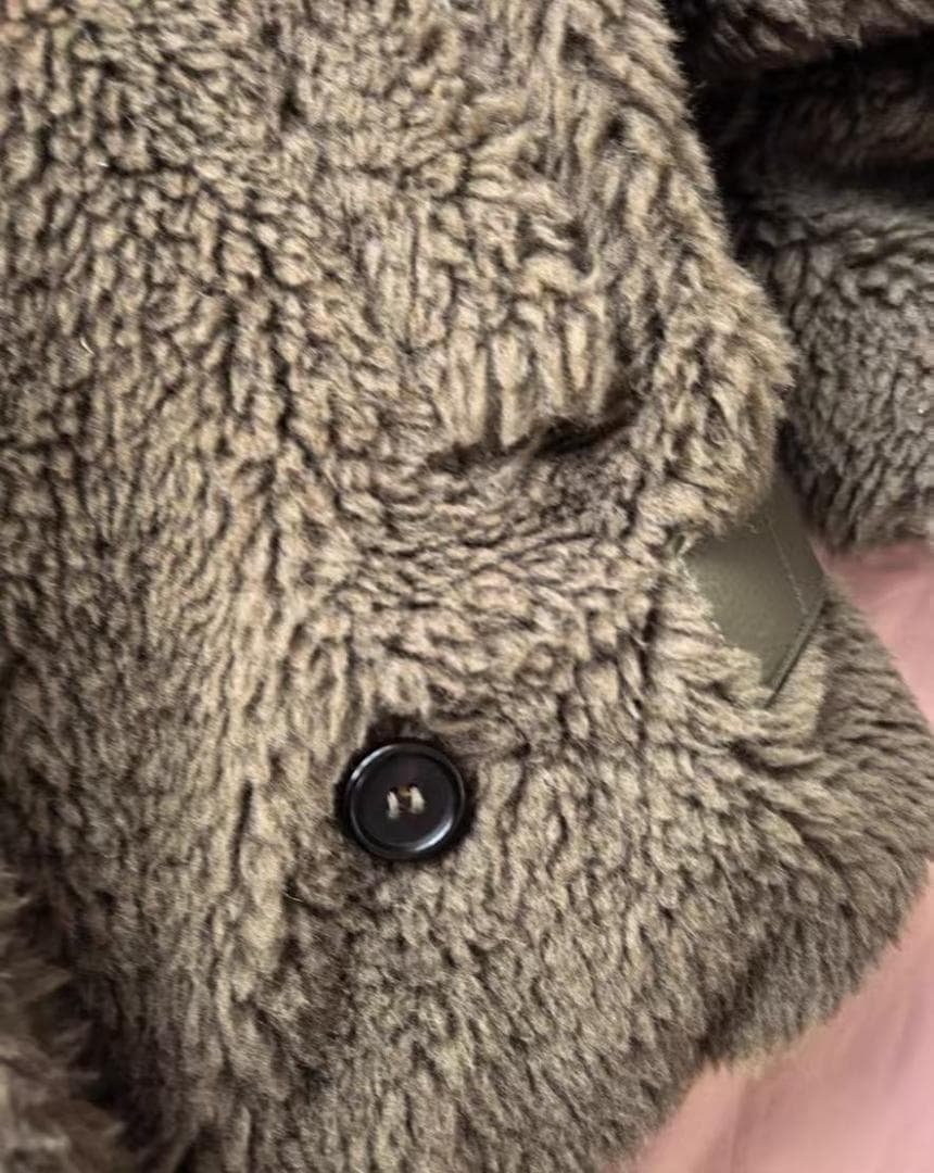 【美品】 Max Mara ブラウンファーコート 36サイズ