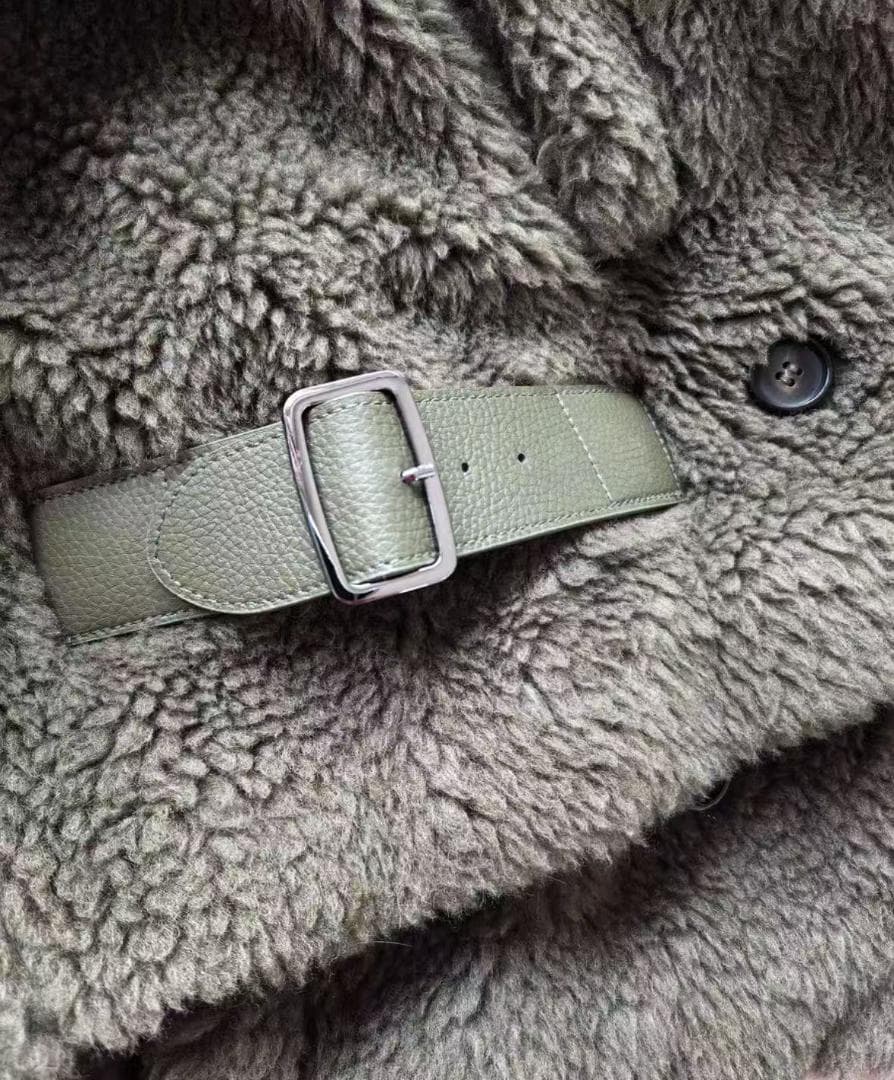 【美品】 Max Mara ブラウンファーコート 36サイズ