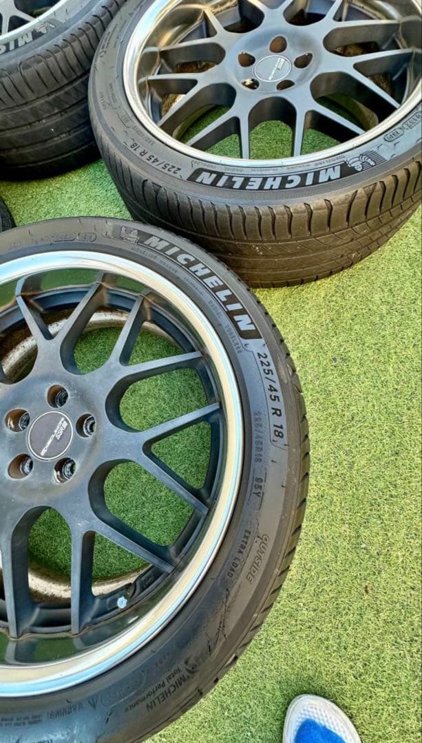 ssr エグゼキューター　ex02 18インチ　　pcd100