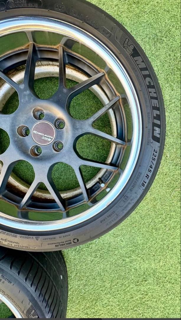 ssr エグゼキューター　ex02 18インチ　　pcd100