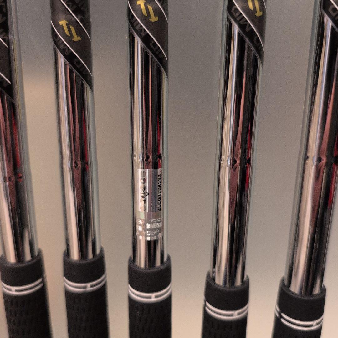 Dynamic Gold MID 115 アイアンシャフト 6本セット