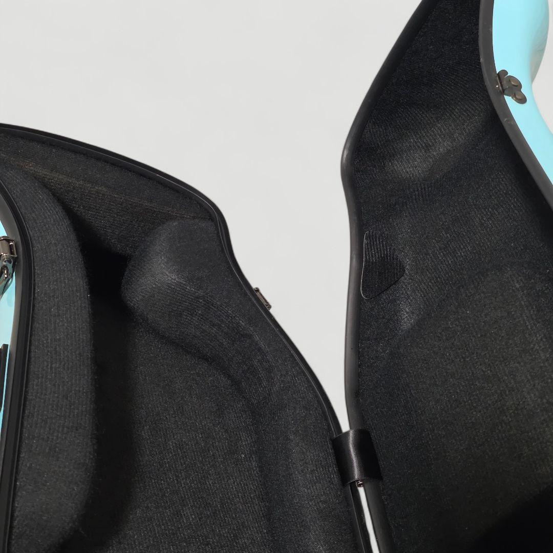 C.C.シャイニーケースII トランペット ハードケース アクア 楽器ケース