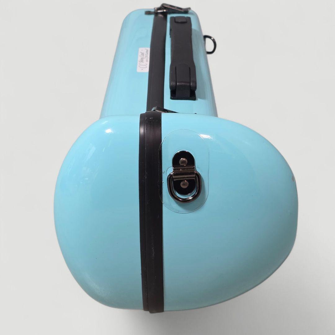 C.C.シャイニーケースII トランペット ハードケース アクア 楽器ケース