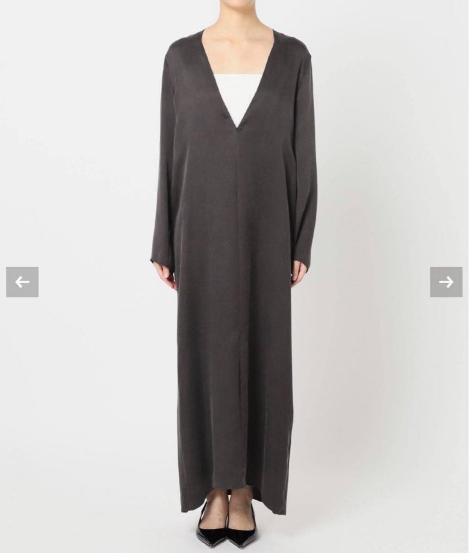 新品　Plage　Fibril ワンピース　ブラック　38