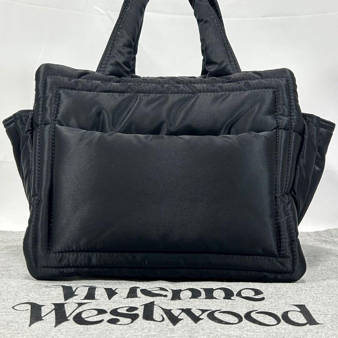 【未使用級】ヴィヴィアンウエストウッド アイダーダウン 2way ハンドバッグ