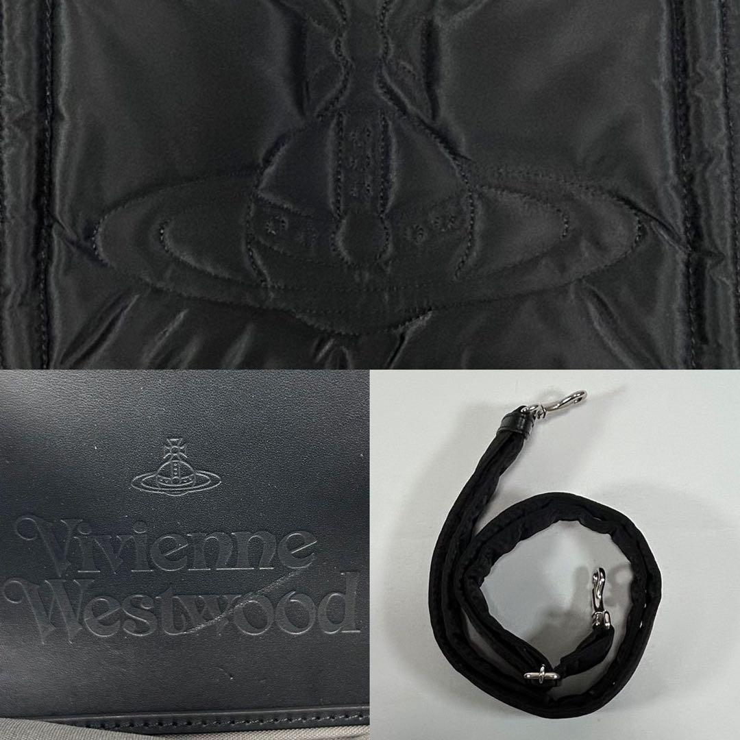 【未使用級】ヴィヴィアンウエストウッド アイダーダウン 2way ハンドバッグ