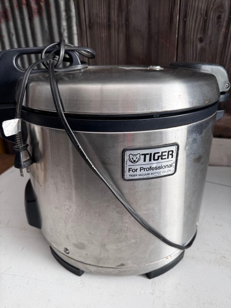 【通電確認済み】タイガーJNO-A360業務用 炊飯ジャー 炊飯器3.6Lステン