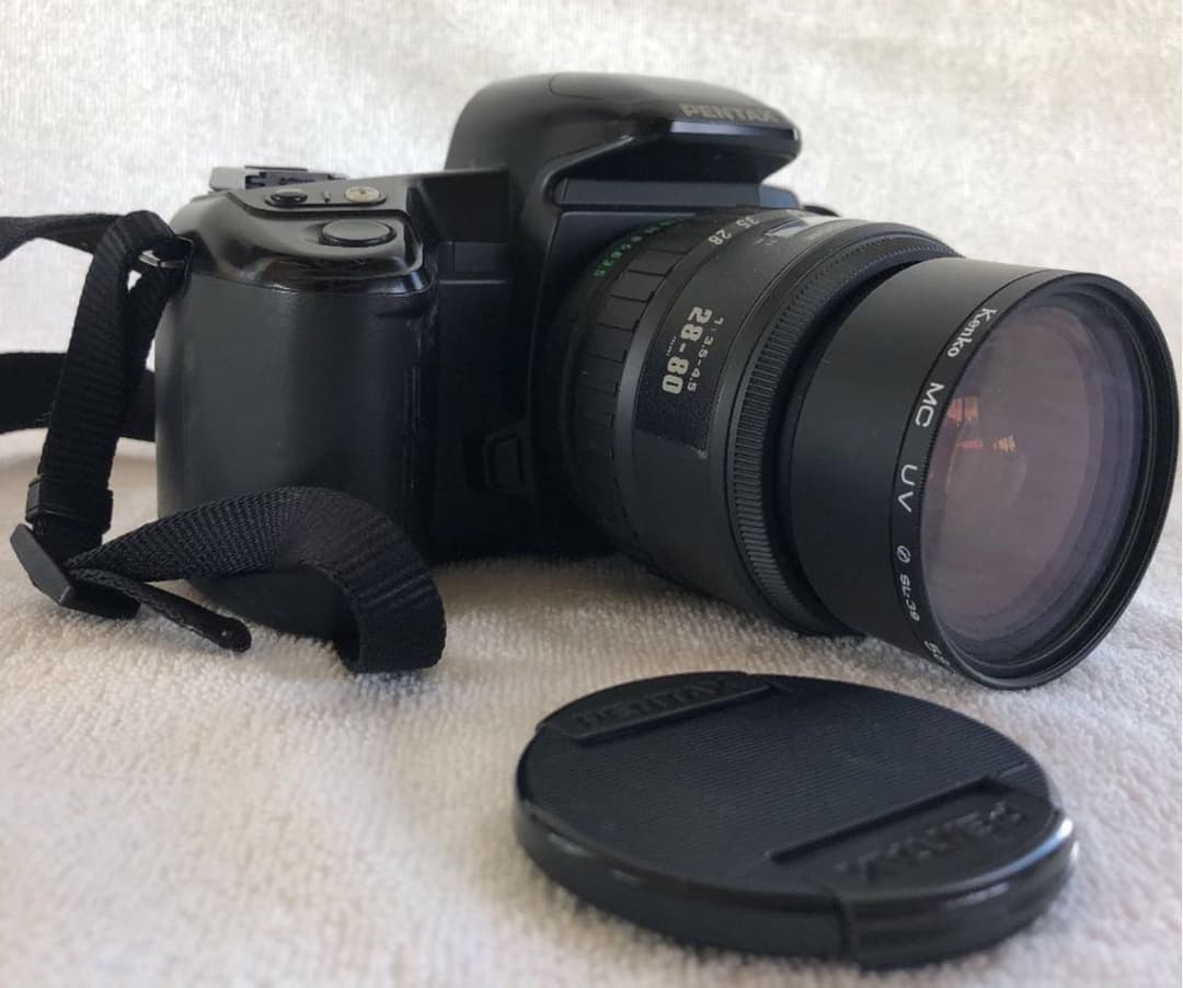 【値引き】PENTAX 　Z-10フィルムカメラ　望遠カメラ付き　《中古品》