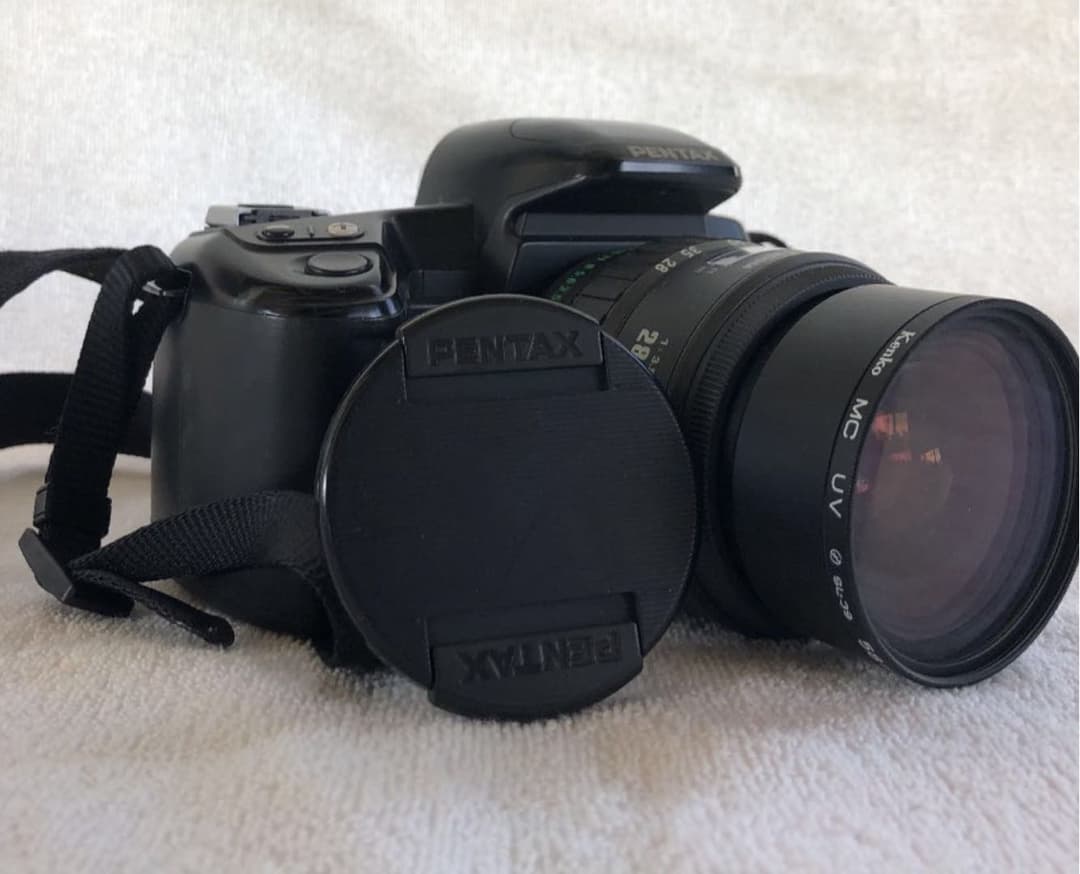 【値引き】PENTAX 　Z-10フィルムカメラ　望遠カメラ付き　《中古品》
