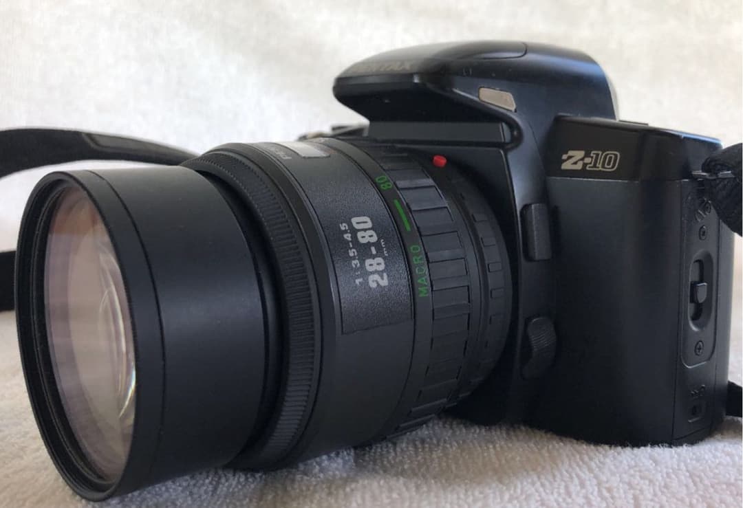 【値引き】PENTAX 　Z-10フィルムカメラ　望遠カメラ付き　《中古品》
