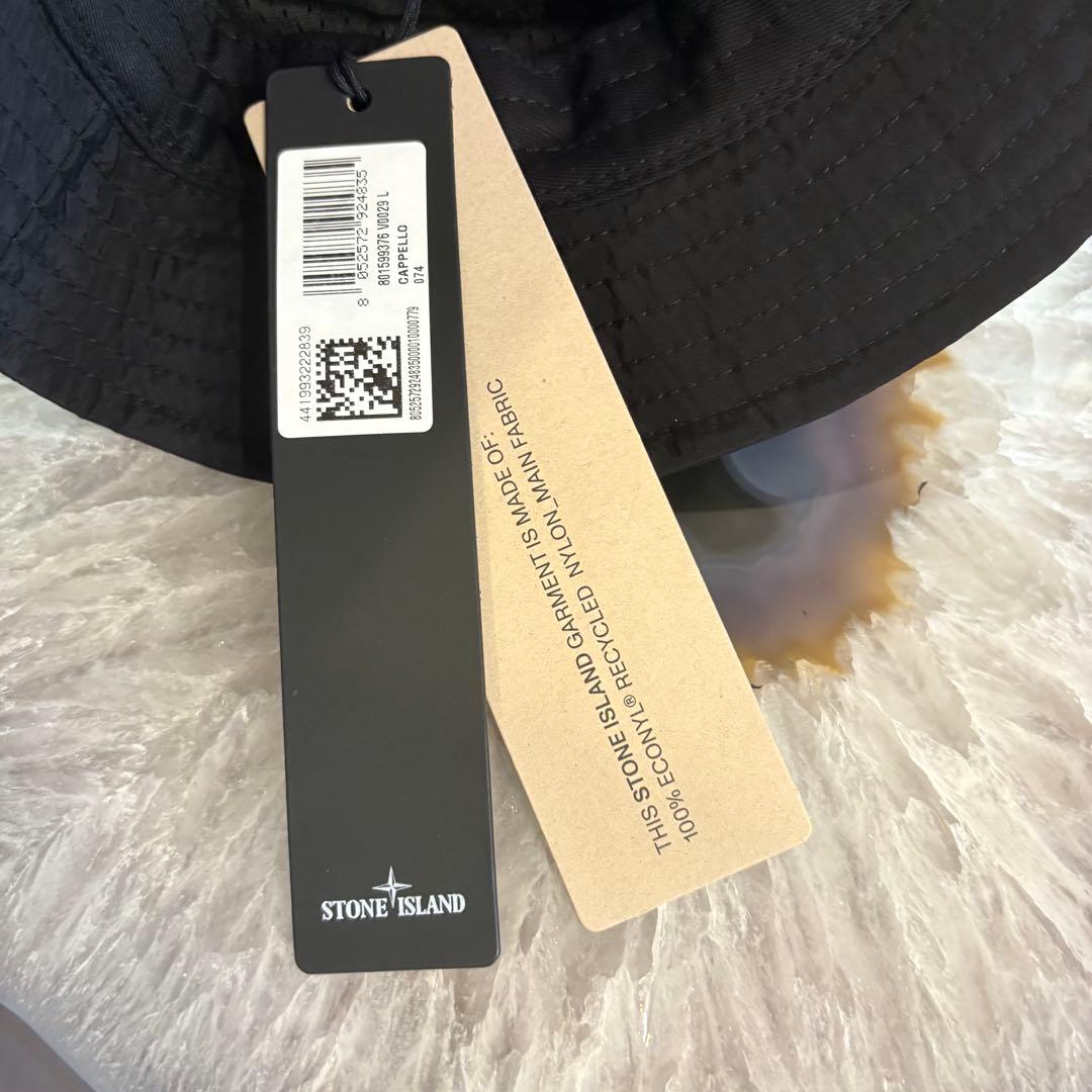 【新品レア】STONE  ロゴ付き　バケットハット