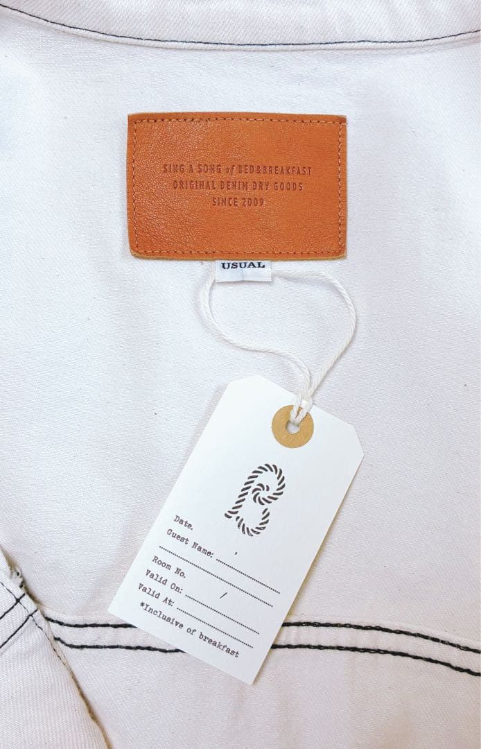 新品タグ付♡Bed&Breakfast♡Vanillaデニムジャケット♡