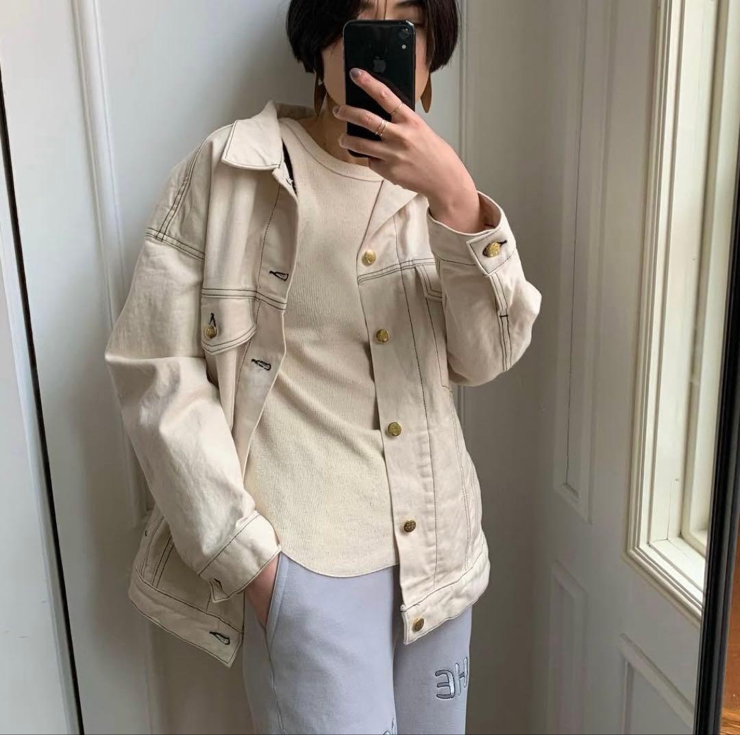 新品タグ付♡Bed&Breakfast♡Vanillaデニムジャケット♡