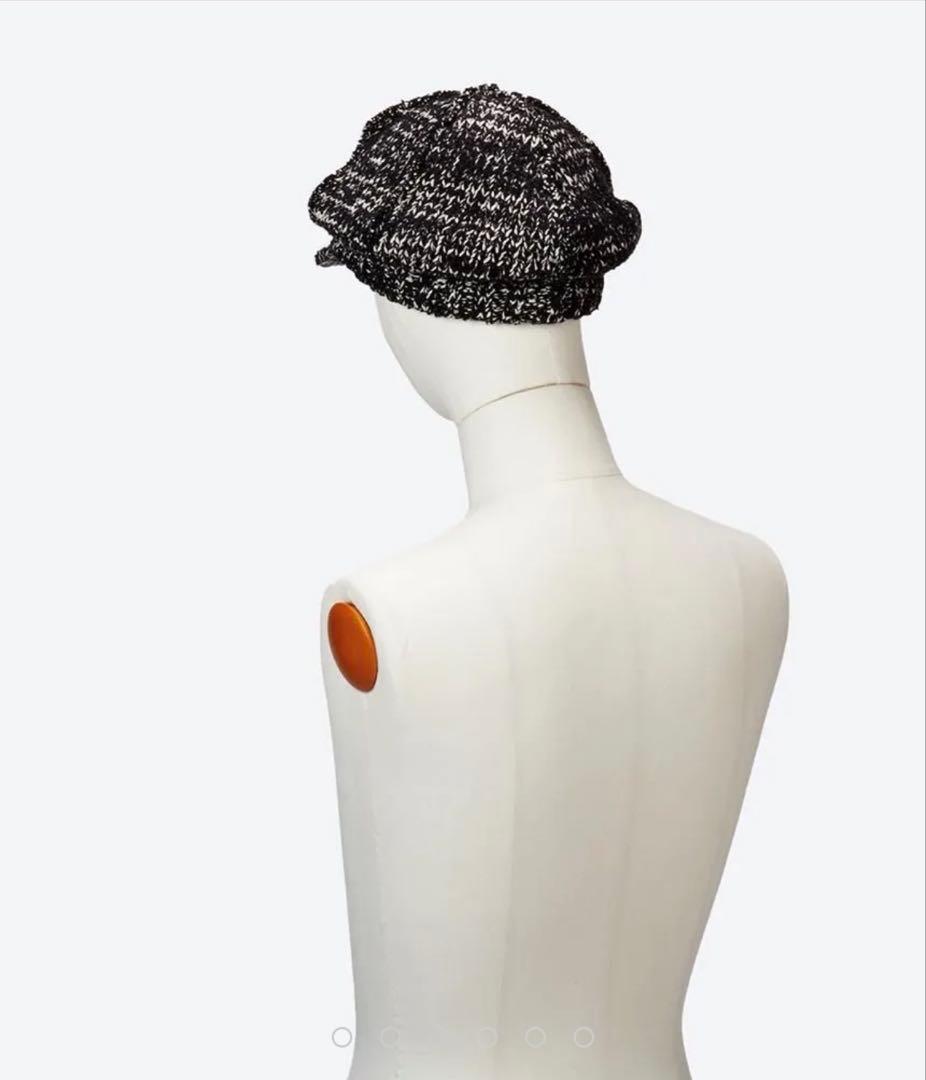 【kijina takayuki】25AW 新品 帽子BLACK×WHITE