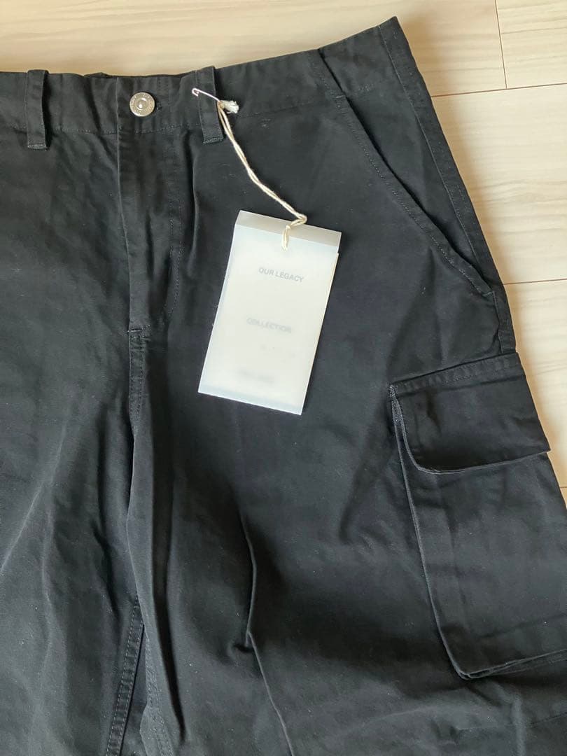 新品 Our Legacy マウントカーゴ 黒 FALL2023 サイズ46