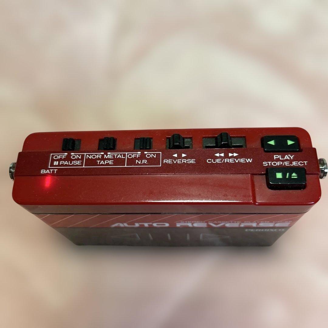 ぱ*ん様 HITACHI CP-25 カセットプレーヤー　ジャンク品