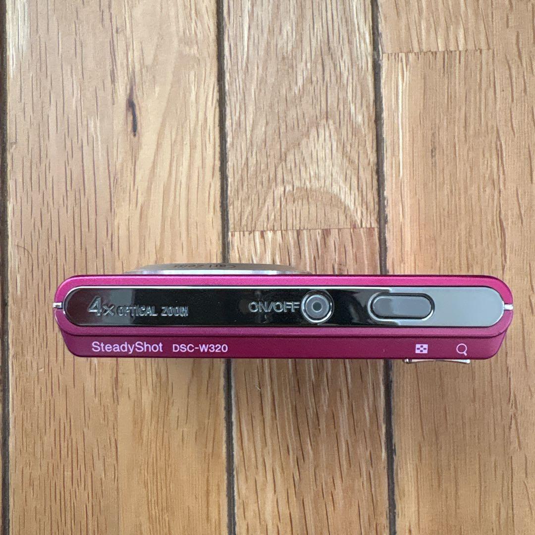 SONY Cyber-shot DSC-W320 ピンク コンパクトデジカメ