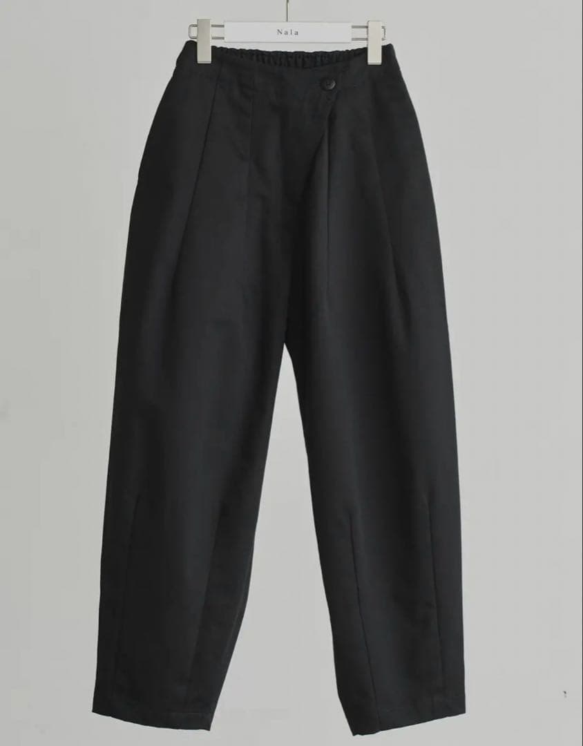 【未使用】Nala コクーンチノパンツL cocoon chino pants