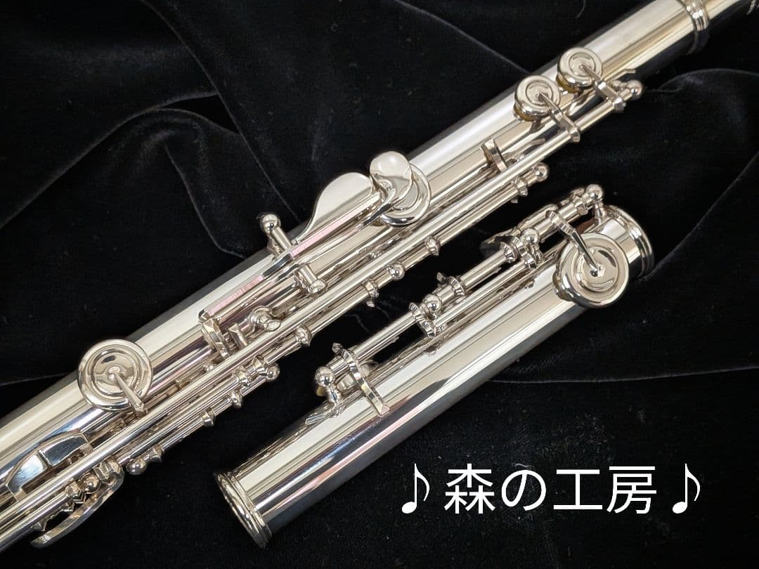 中古フルート専門店‼️部活応援‼️リップ銀製 ヤマハフルートYFL351 Eメカ