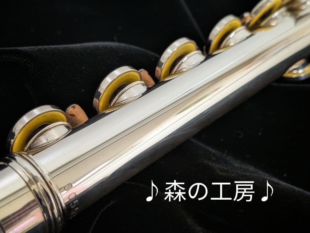 中古フルート専門店‼️部活応援‼️リップ銀製 ヤマハフルートYFL351 Eメカ