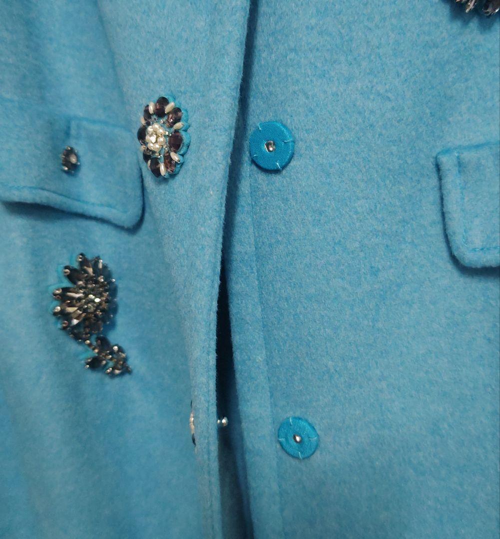 専用です★スーパービューティー★新品未使用★ターコイズコート★サイズ42