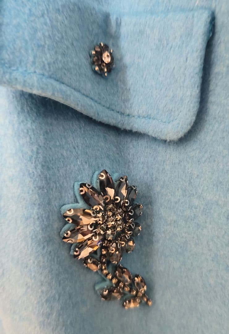 専用です★スーパービューティー★新品未使用★ターコイズコート★サイズ42