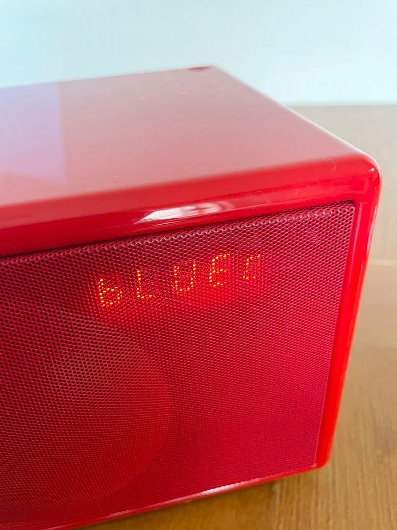 GENEVA スピーカー 赤 Model S 割と美品