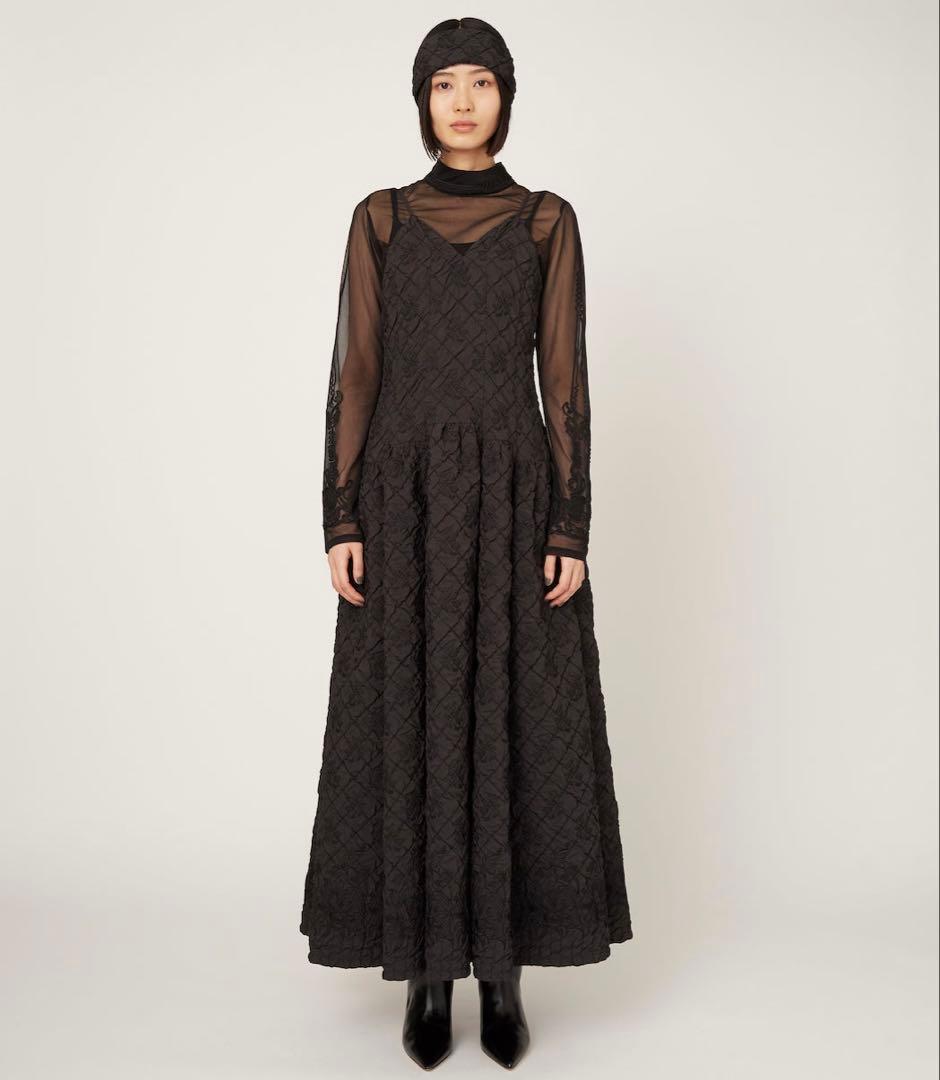 新品　ミューラル　ドレス　2024aw