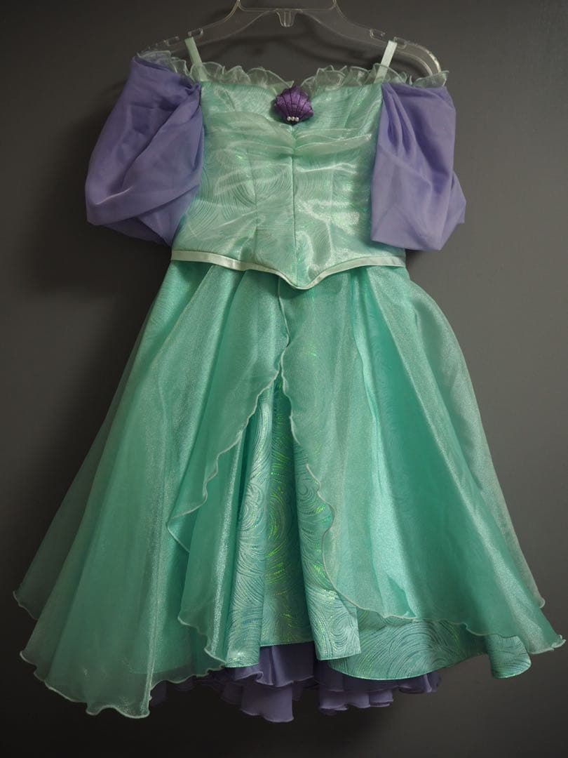 ビビディ•バビディ•ブティック　ディズニープリンセス アリエル ドレスのみ110