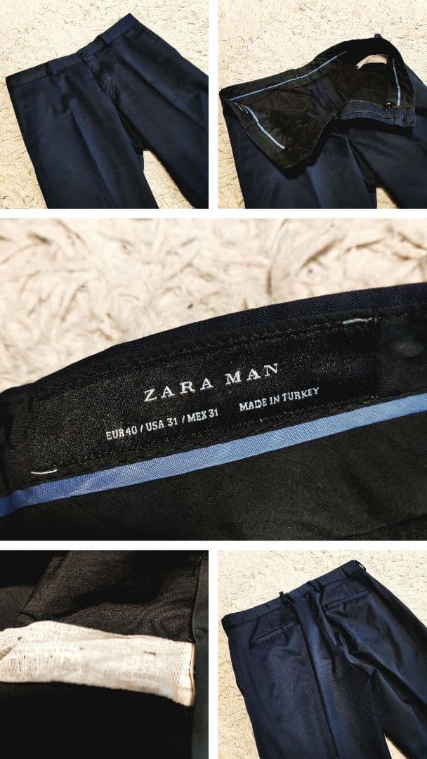 専用 セットアップ スーツ スリーピース ジレ ベスト ネイビー L相当