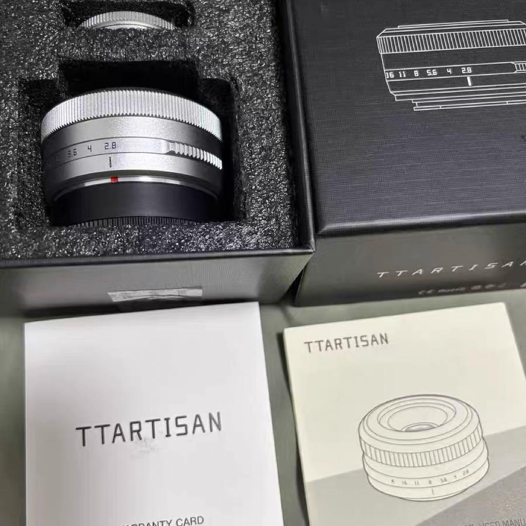 TTArtisan AF27mm f2.8 Xマウント　おまけあり
