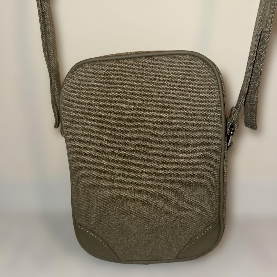 【数量限定】ヴィンテージコットン　ボックス　ショルダーバッグ