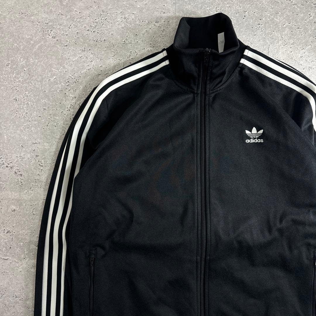 【希少】adidas トラックジャケット ベッケンバウアー 黒 2XO