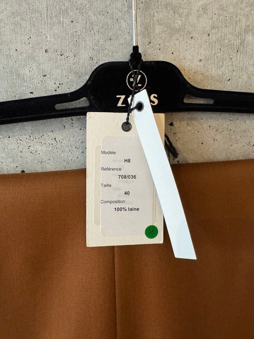 BERNARD ZINS ベルナールザンス H8 ブラウン 40