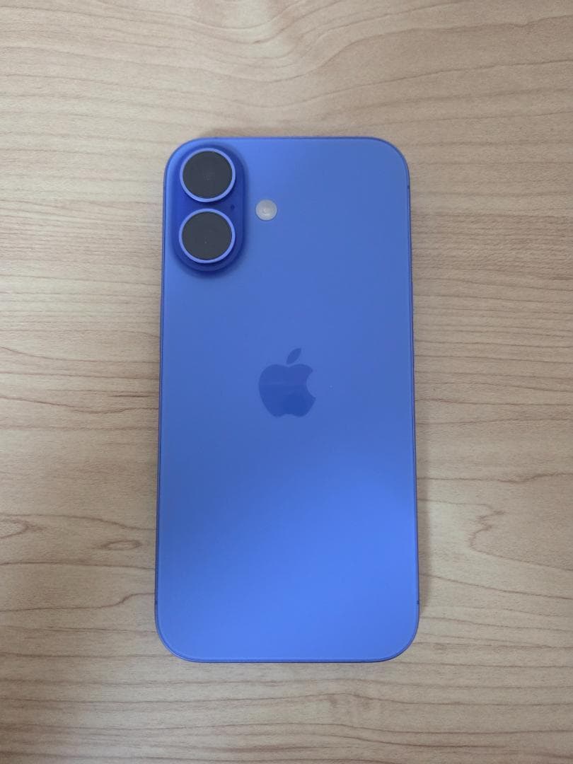【綺麗め】iPhone16 128GB ウルトラマリン