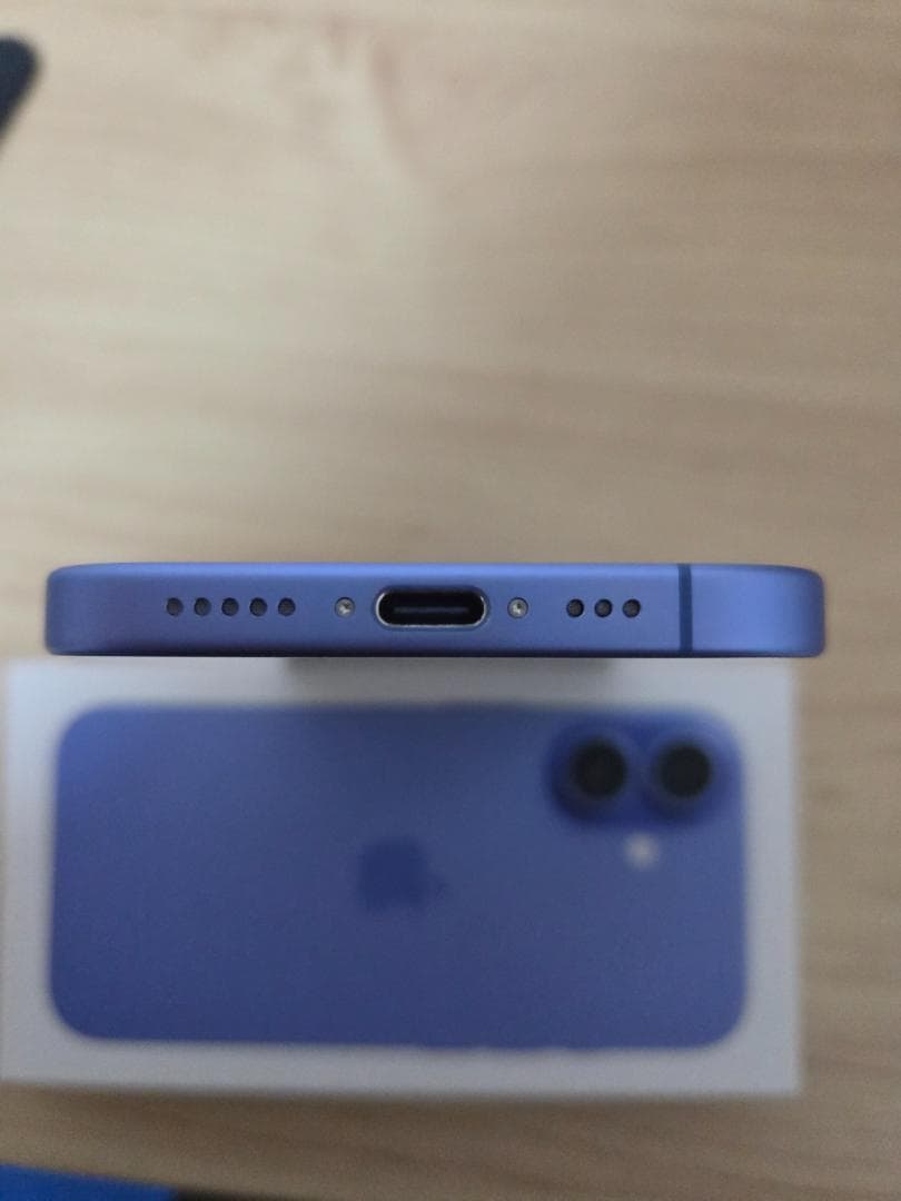 【綺麗め】iPhone16 128GB ウルトラマリン