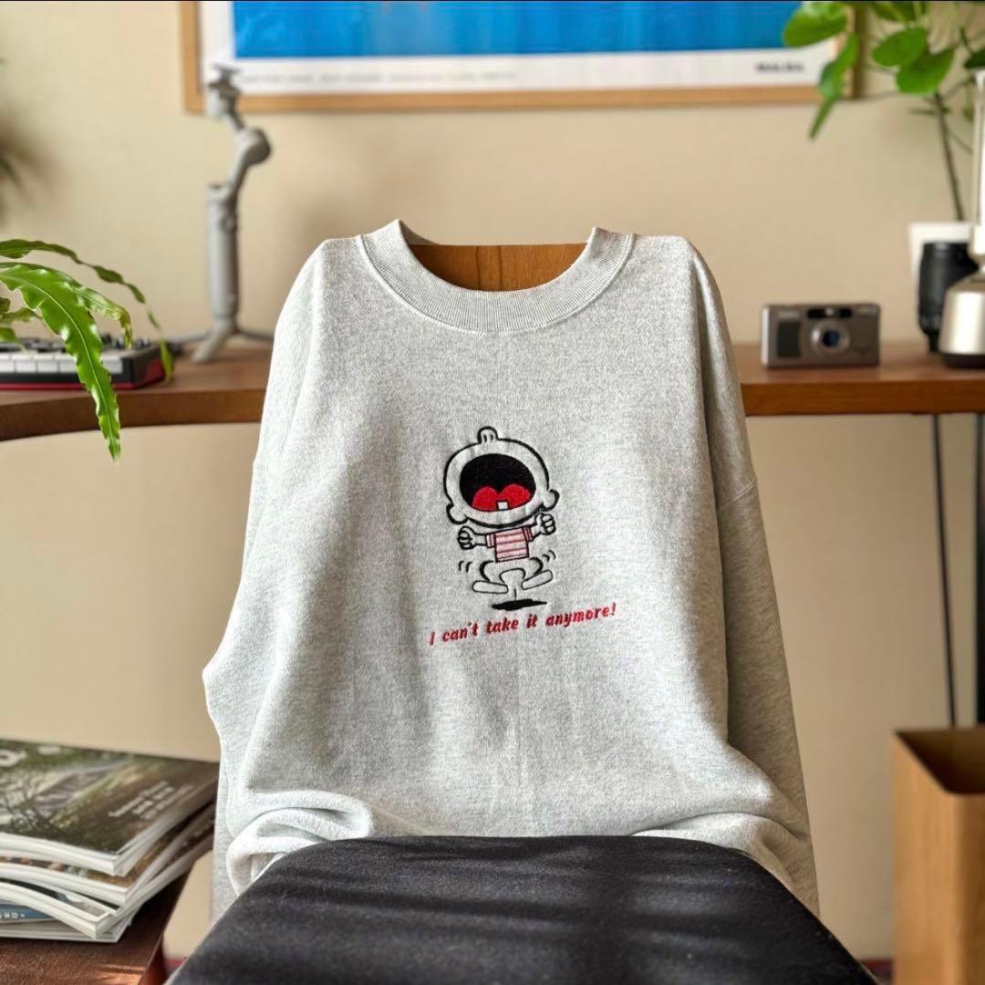 【美品】80s フルーツスウェット USA製　ドラマ『ひらやすみ』