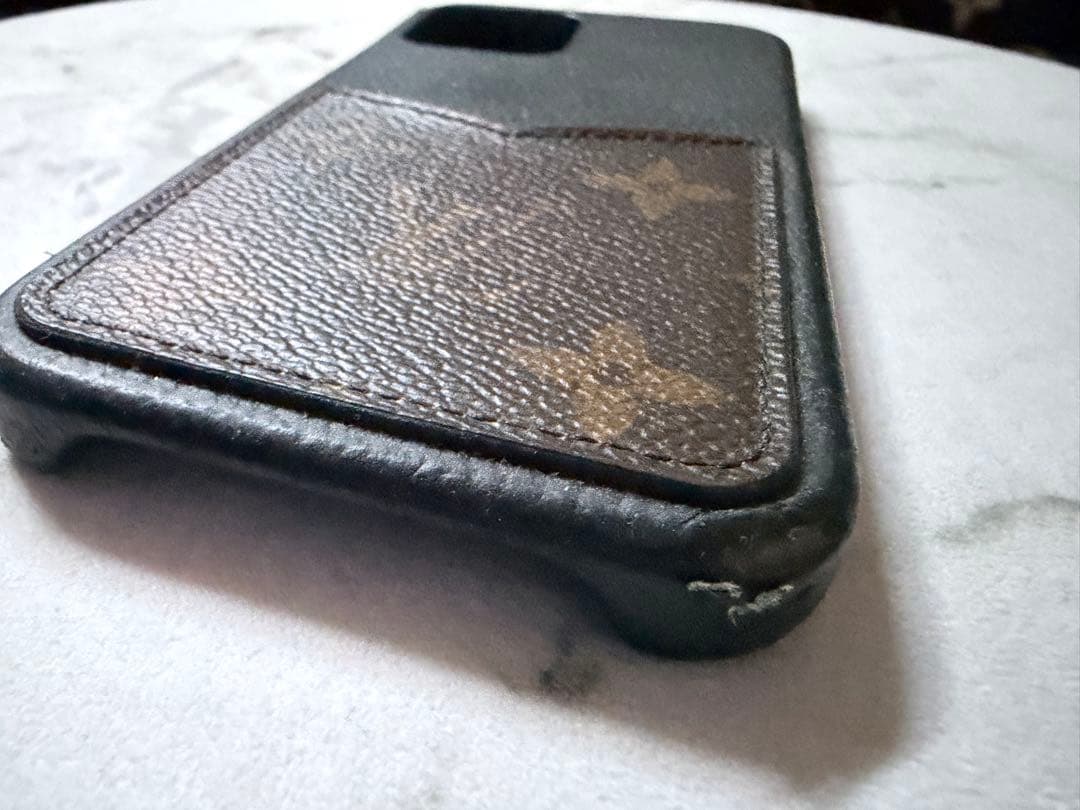 Louis Vuitton iPhone12pro用ケース レザー