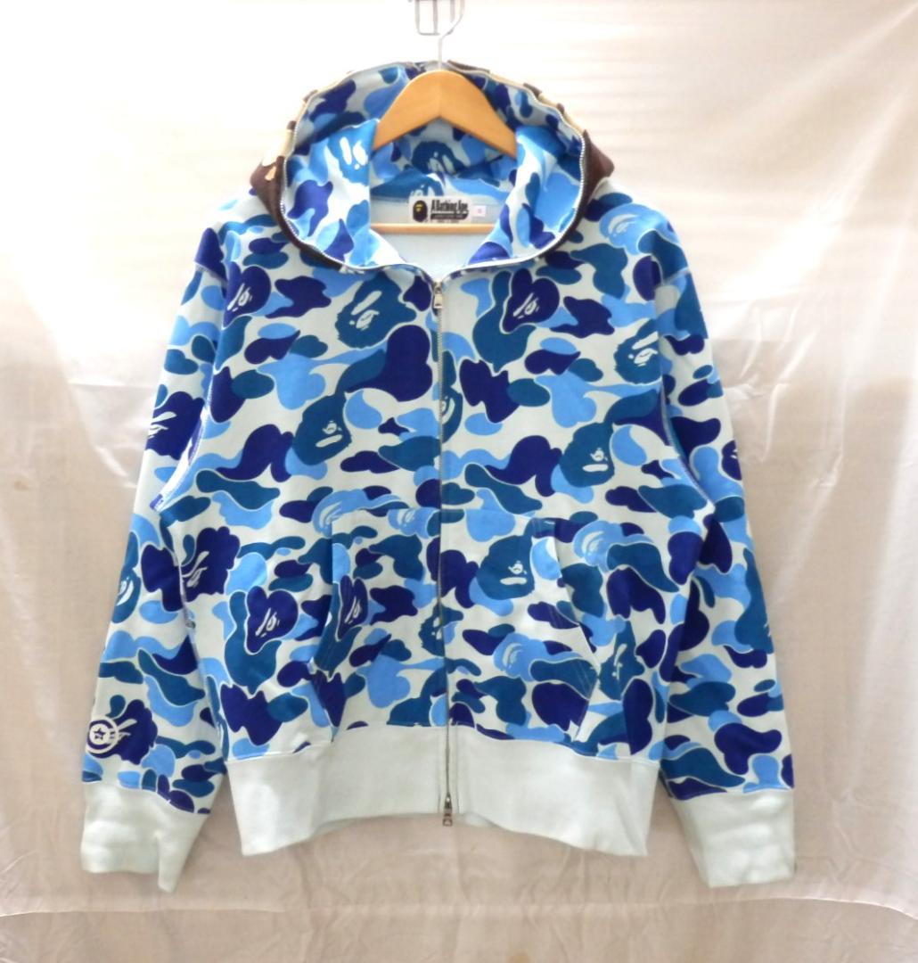 トップス M1595 ABC CAMO 2nd APE FULL ZIP HOODIE