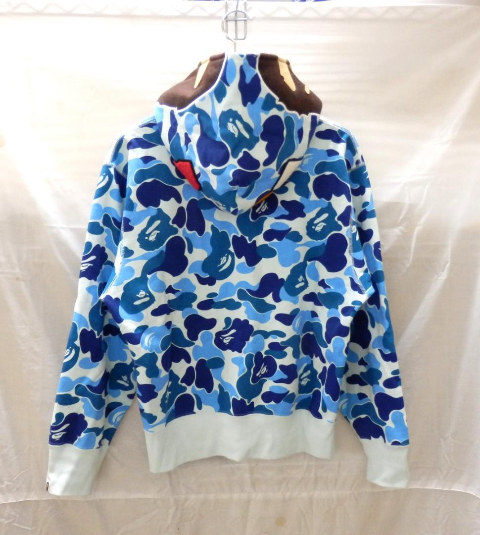 トップス M1595 ABC CAMO 2nd APE FULL ZIP HOODIE