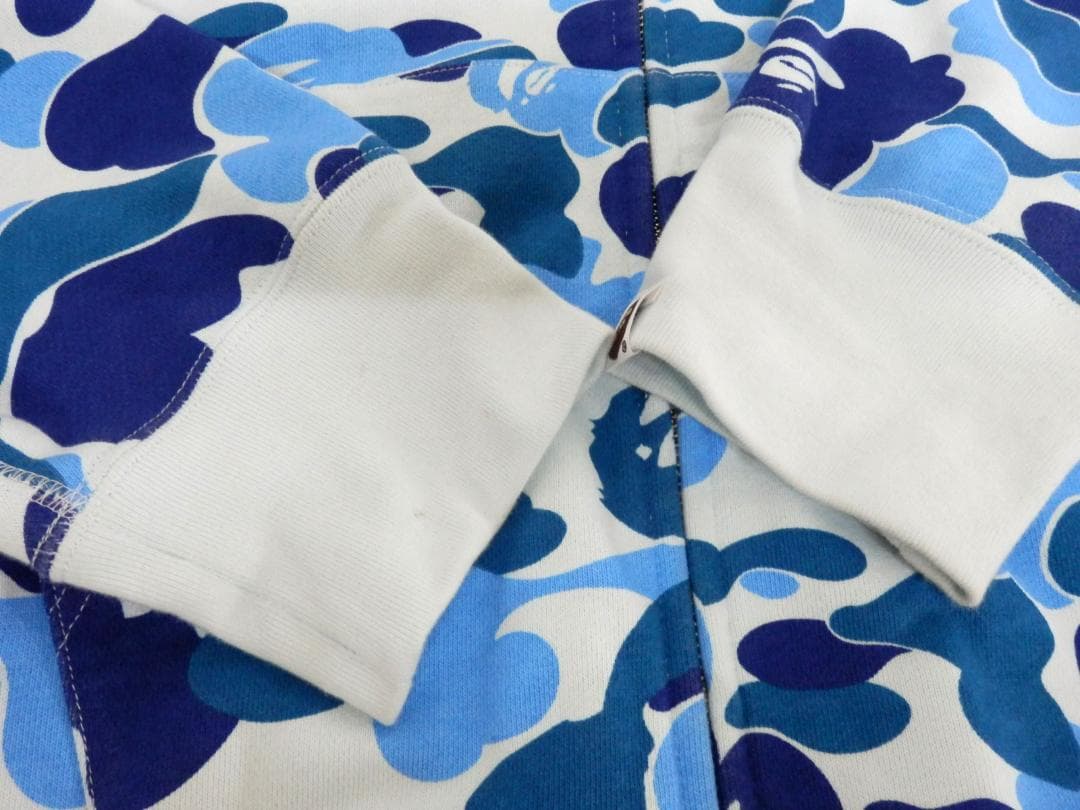 トップス M1595 ABC CAMO 2nd APE FULL ZIP HOODIE