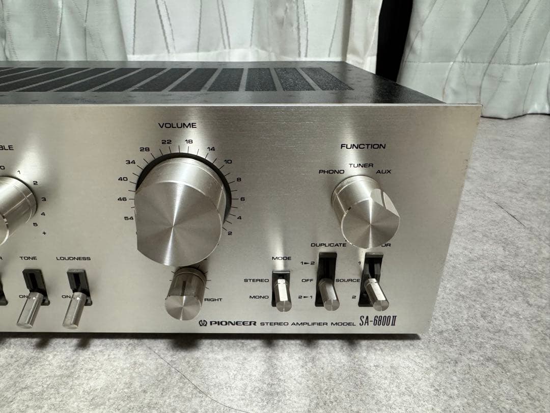 Pioneer SA-6800IIステレオアンプ動作確認済み