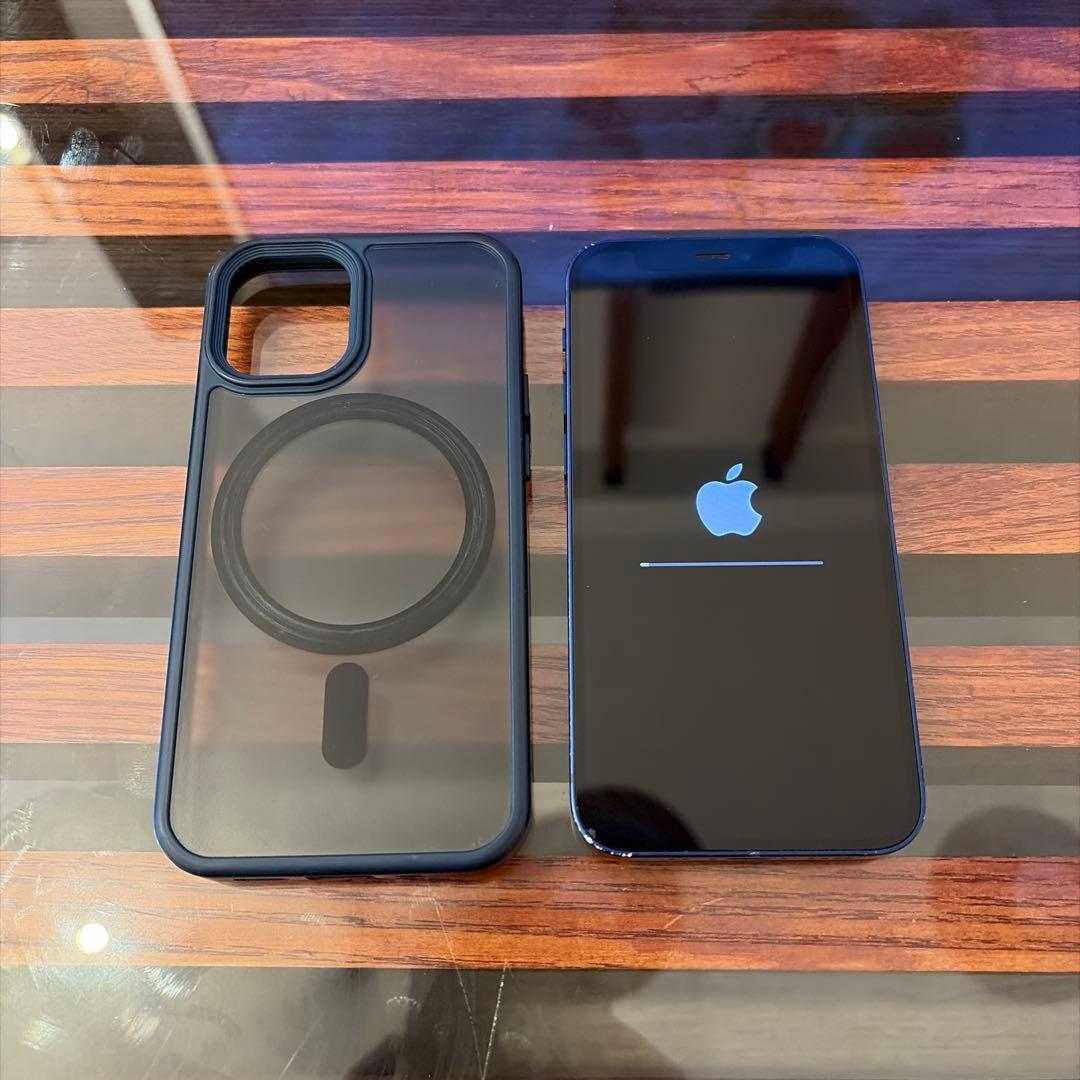 iPhone12 mini 128GB ブルー 本体 初期化済