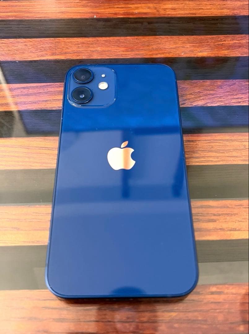 iPhone12 mini 128GB ブルー 本体 初期化済