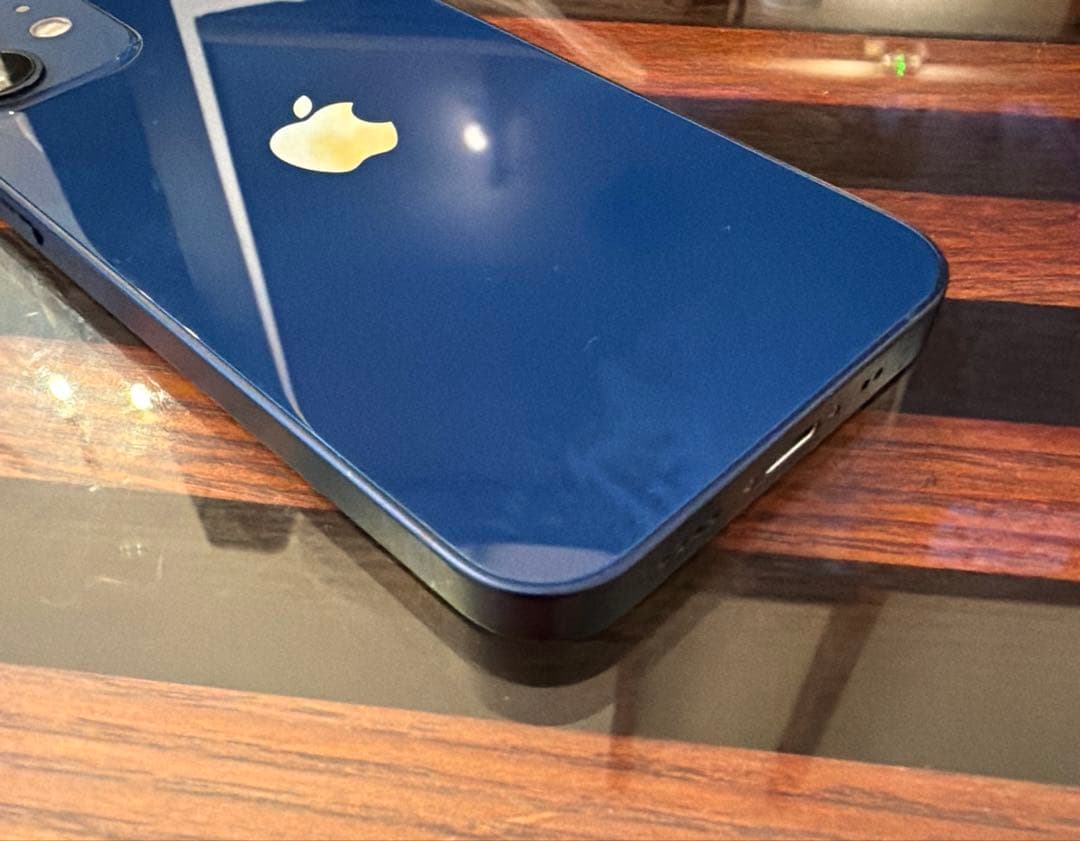 iPhone12 mini 128GB ブルー 本体 初期化済