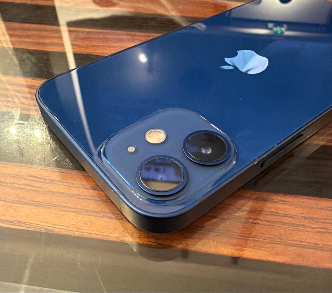 iPhone12 mini 128GB ブルー 本体 初期化済