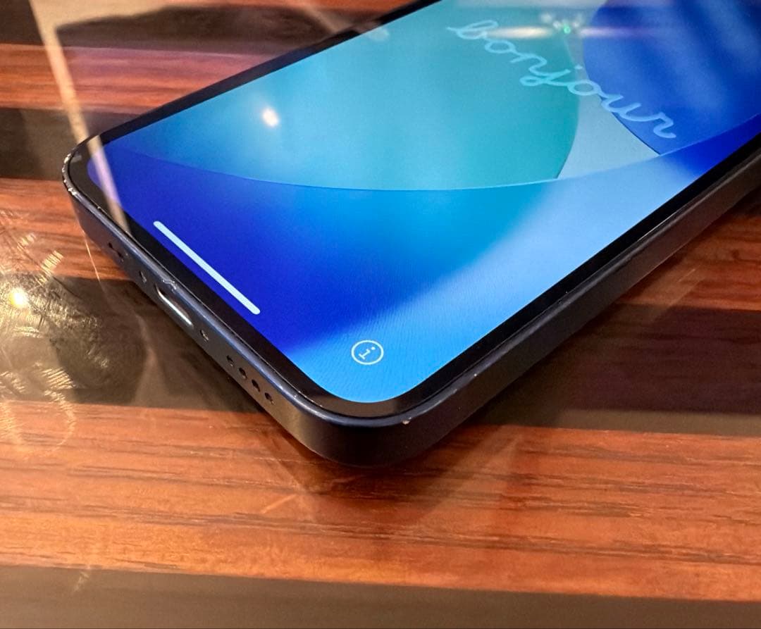 iPhone12 mini 128GB ブルー 本体 初期化済